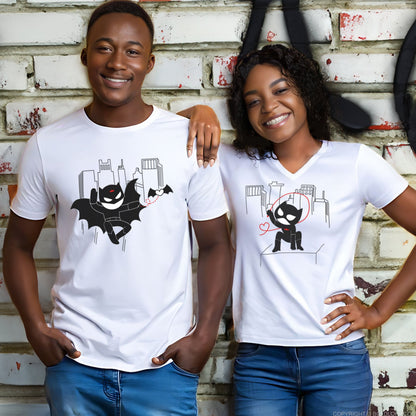 We're Irresistibly Attracted™ His & Hers Matching Couple Shirt Set