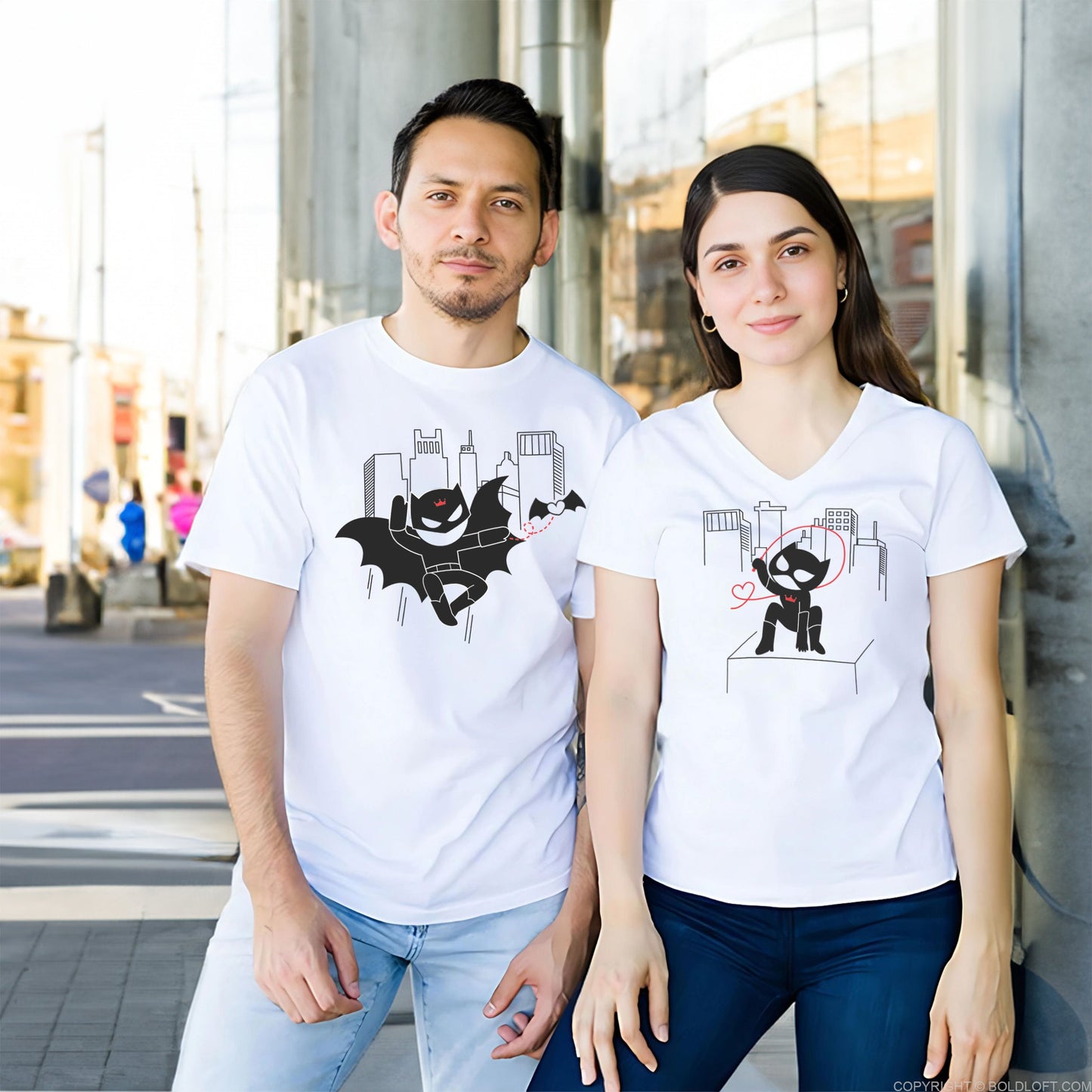 We're Irresistibly Attracted™ His & Hers Matching Couple Shirt Set