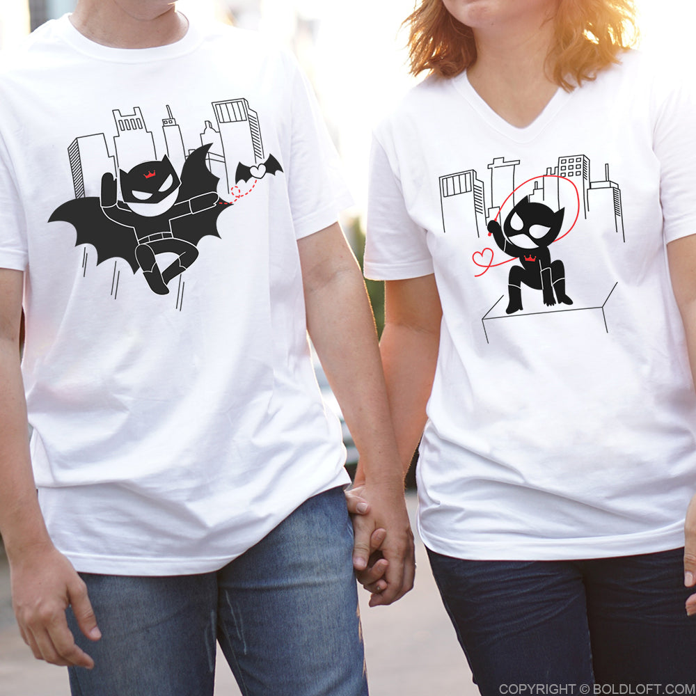 We're Irresistibly Attracted™ His & Hers Matching Couple Shirt Set