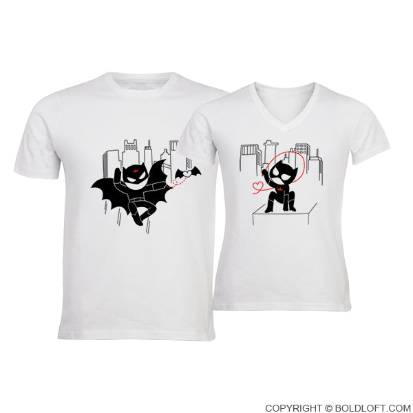 We're Irresistibly Attracted™ His & Hers Matching Couple Shirt Set