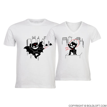 We're Irresistibly Attracted™ His & Hers Matching Couple Shirt Set