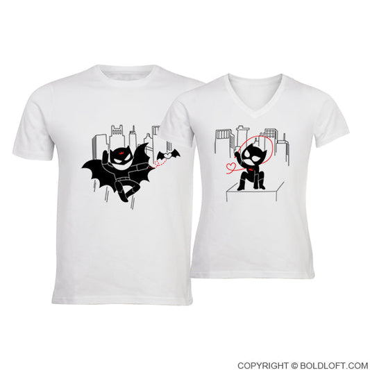 We're Irresistibly Attracted™ His & Hers Matching Couple Shirt Set