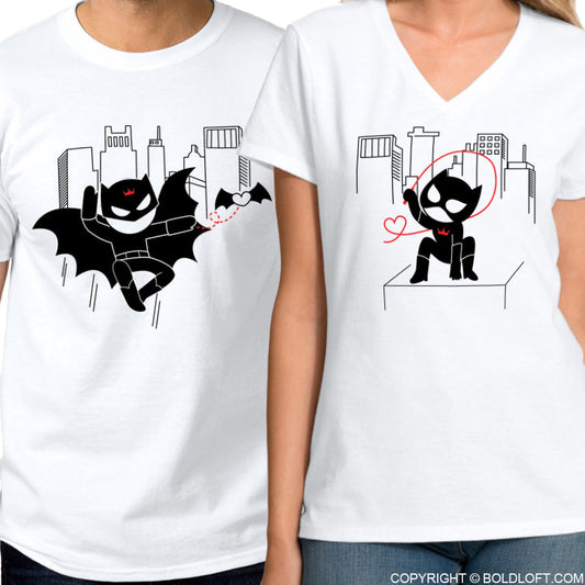 We're Irresistibly Attracted™ His & Hers Matching Couple Shirt Set